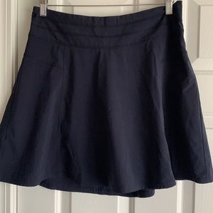 Athleta navy golf/tennis skirt